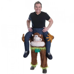 mascotte singe riding