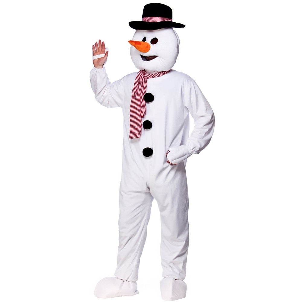 Achat mascotte bonhomme de neige pas chère. Déguisement mascotte bonhomme de neige. Mascotte discount bonhomme de neige.