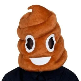 déguisement mascotte tête de caca