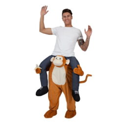 déguisement mascotte singe riding