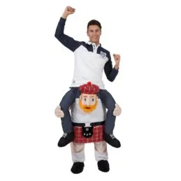 déguisement mascotte écossais riding