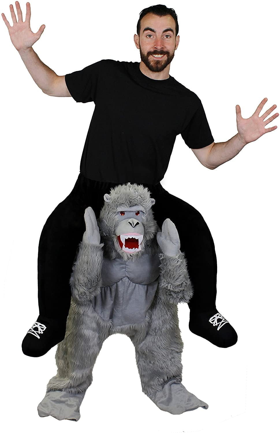 déguisement mascotte singe gorille king kong riding