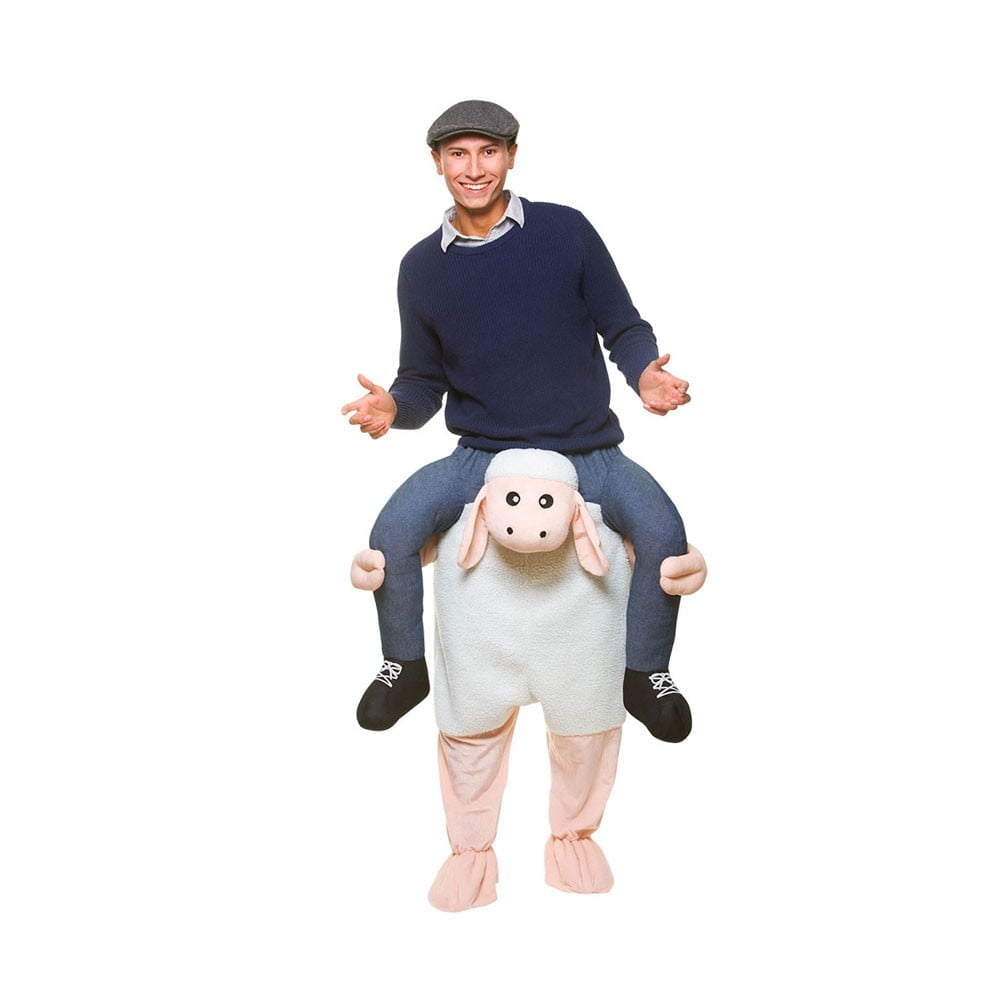 déguisement mascotte mouton berger riding