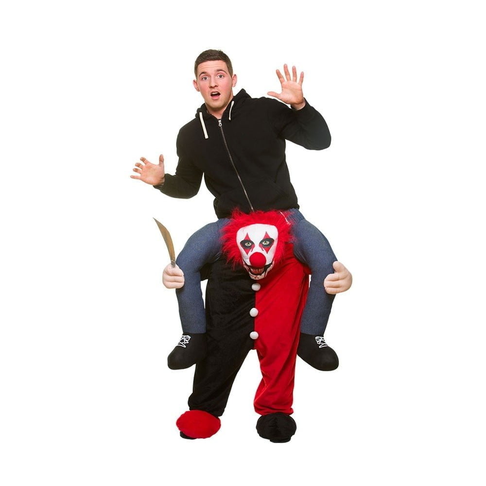 déguisement mascotte clown méchant riding