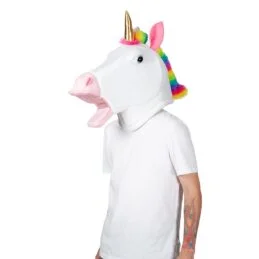 déguisement mascotte tête licorne