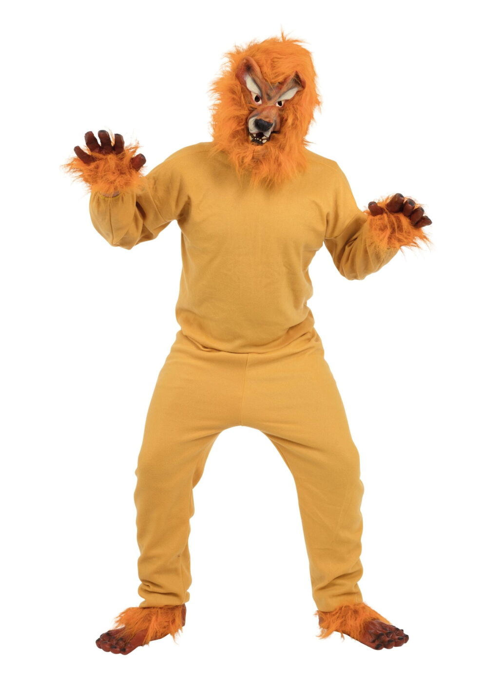 déguisement mascotte lion